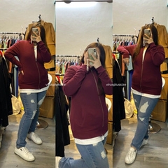 Áo Khoác ASOS Cổ Bẻ Dây Kéo UniSex BigSize