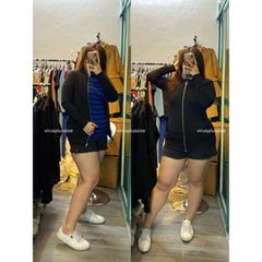 Áo Khoác ASOS Cổ Bẻ Dây Kéo UniSex BigSize