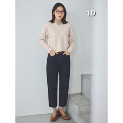 [viruSpluSSize]Quần JeanS Uni Trơn Form Boyfriend BigSize