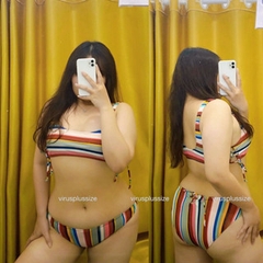 [viruSpluSSize]Bikini NOBO Hoạt Tiết Tropical BigSize