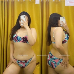 [viruSpluSSize]Bikini NOBO Hoạt Tiết Tropical BigSize