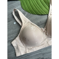 [viruSpluSSize]Áo ngực SOROSATE gấm hoa không gọng bigSize