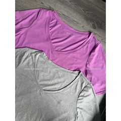[viruSpluSSize]sale outlet - Áo thun cổ tim LANE 2 xuất xịn bigSize