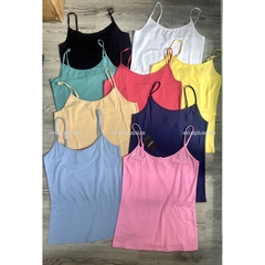 [viruSpluSSize]Áo dây cotton f21 xuất xịn baSic tiện dụng [f21a2d]