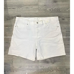[viruSpluSSize]Quần Short JeanS Trắng Uni Bigize
