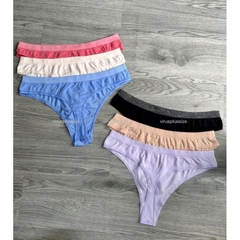 [viruSpluSSize]Quần lọt khe HaneS xuất xịn bigSize(1 Set 8c màu ngẫu nhiên)quần mặc đi tập ko lộ