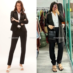 [viruSpluSSize]Quần tây đen PlaSh xuất xịn bigSize