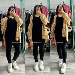 [viruSpluSSize]jumSuit xoài thun gân bigSize mng