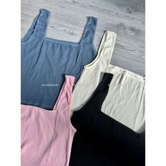 [viruSpluSSize]Áo ba lỗ Rue cổ ngang xuất xịn bigSize
