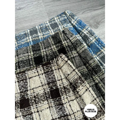 [viruSpluSSize]Chân Váy GU tweed mùa thu đông xuất xịn bigSize