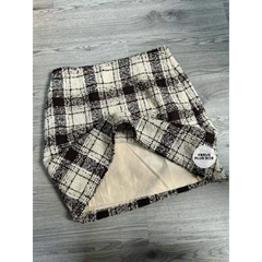 [viruSpluSSize]Chân Váy GU tweed mùa thu đông xuất xịn bigSize