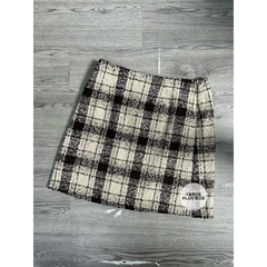 [viruSpluSSize]Chân Váy GU tweed mùa thu đông xuất xịn bigSize