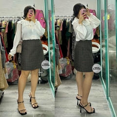 [viruSpluSSize]Chân váy G.U vải đũi mềm xuất xịn bigSize