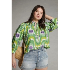 sale outlet - Áo ANTHROPOLOGIE Somi cổ trụ xuất xịn bigSize
