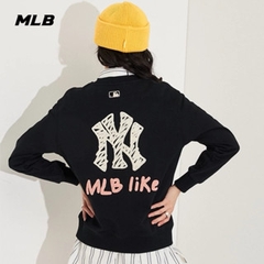 [viruSpluSSize]Sweater EMEoBi logo thêu xù xinh xỉu
