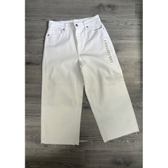 [viruSpluSSize]Quần jean UNI lửng trắng BigSize xuất xịn