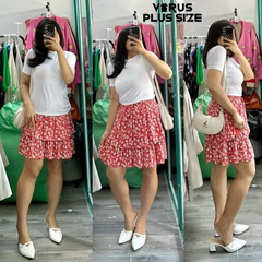 [viruSpluSSize]Sale outlet - Áo thun gân ANNA xuất xịn bígSize (lỗi)