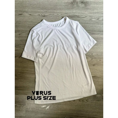 [viruSpluSSize]Sale outlet - Áo thun gân ANNA xuất xịn bígSize (lỗi)