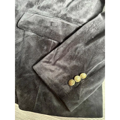 [viruSpluSSize]Áo Blazer M&S Nhung Đen hàng dư xịn BIGSIZe