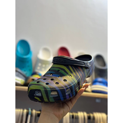[viruSpluSSize]Dép CrocS hoạ tiết xịn hàng tốt nhe các chế(ht)