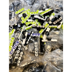[viruSpluSSize]Dép CrocS Nam Nữ trơn chữ xuất xịn([tron45-53]tặng charm)
