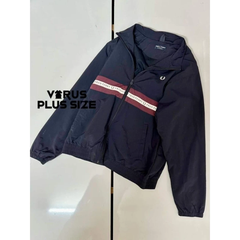 [viruSpluSSize]Áo khoác dù uniSex Fred Perry bigSize.