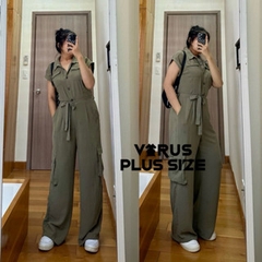 [viruSpluSSize]JumpSuit Monteau xuất xịn bigSize