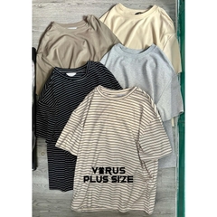 [viruSpluSSize]Áo thun Primark vải mát mịn baSic bigsize (feedback khách)