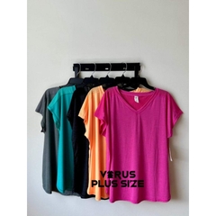 [ViruSpluSSize]sale outlet -  áo tập XerSion cổ tim bigSize