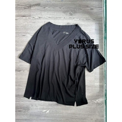 [viruSpluSSize]sale outlet - Áo thun Aerie cổ tim kiểu Sờn nhẹ bigSize xuất xịn