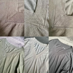 [viruSpluSSize]sale outlet - Áo thun Aerie cổ tim kiểu Sờn nhẹ bigSize xuất xịn