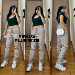[viruSpluSSize]Áo crop corSet Aero baSic bigSize
