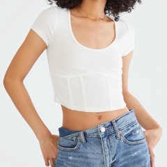 [viruSpluSSize]Áo crop corSet Aero baSic bigSize