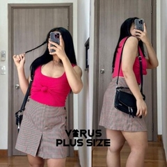 [viruSpluSSize]Áo crop f21 thun tăm co giãn xuất xịn [3026]