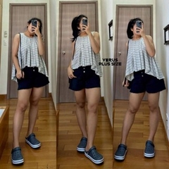 [viruSpluSSize]Áo cộc tay Free Peol.pe tùng mullet xinh bigSize
