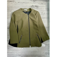 [viruSpluSSize]Áo Blazer CỔ TRÒN KASPER xuất xin bigSize( ngoc13)