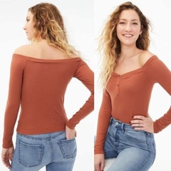 [viruSpluSSize]SALE outlet - Áo aero 3 nút bẹt vai bigSize [aero0]
