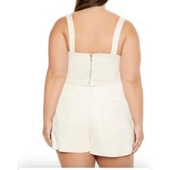 [viruSpluSSize]áo corSet F21 lace up bigSize(7515)