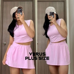 [viruSpluSSize]Set Freepeople chất thun cotton BIGSIZE[ áo lẻ ,quần lẻ]