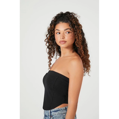 [viruSpluSSize]Áo cúp ngực F21pluS thun gân xịn xò vnxk bigSize