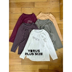 [viruSpluSSize]áo thun xuất nhật chất cotton thóang mát bigSize(xnattd)