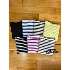 [viruSpluSSize]Áo thun tay dài MUJI hàng xuất bigSize