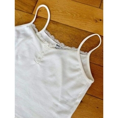 [viruSpluSSize] áo dây f21pluS cổ ren dây có tăng đơ xuất xịn bigSize(1095)