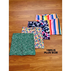 [virusplussize]Biker old active bigsize xuất xịn(màu họa tiết)