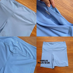 [virusplussize]Biker old active bigsize xuất xịn (màu trơn)