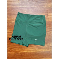 [virusplussize]Biker old active bigsize xuất xịn (màu trơn)