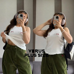 [virusplussize]Áo balo f21plus thun gân bigsize(1694)