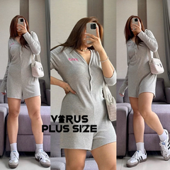 [virusplussize] [ kho nhc]Đồ bay jumsuit F21plus bigsize xuất xịn