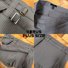 [virusplussize]Set f21plus áo somi mix quần váy kaki thun bigsize xuất xịn(có tách lẻ)