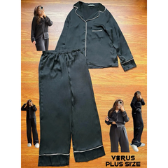 [Virusplussize] Pijama Lụa Dài Primark Bigsize Xuất Xịn